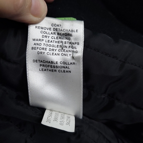 BANANA REPUBLIC Women's Wool Coat With Detachable Collar XS - Picture 13 of 15